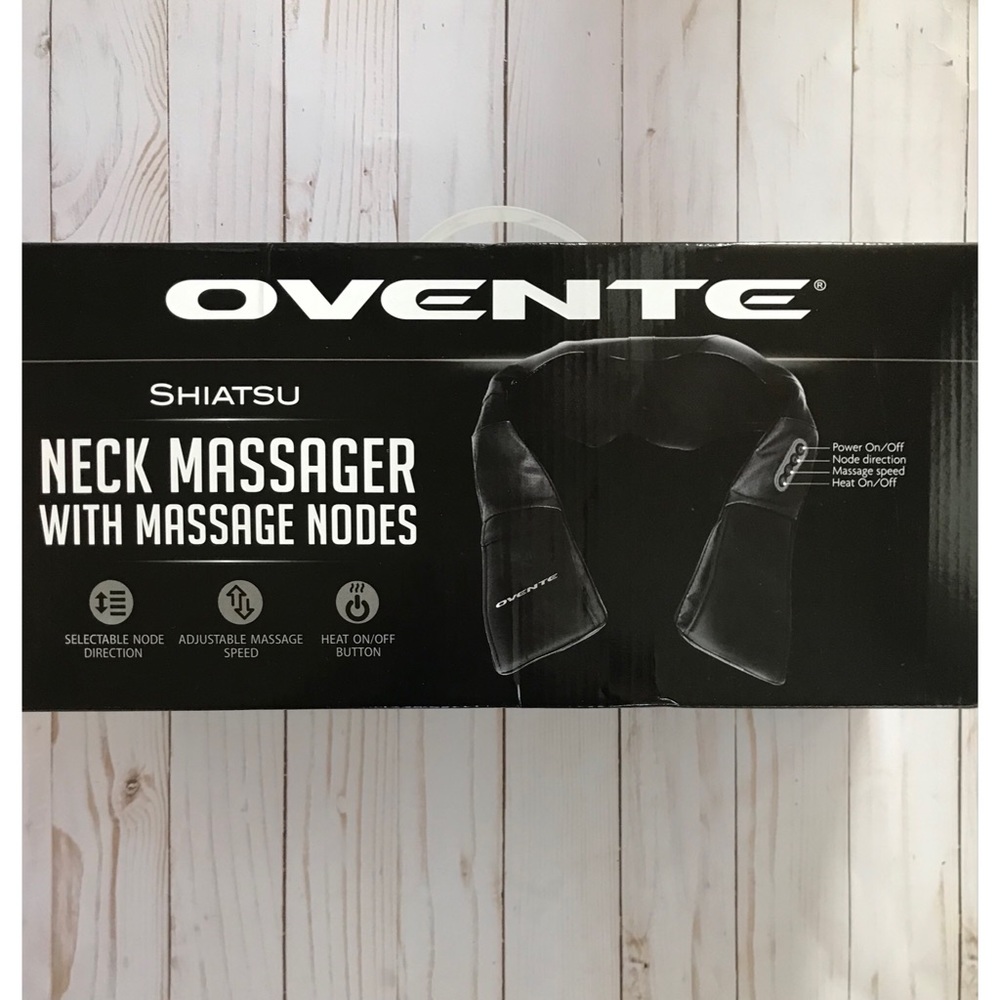 Oven Shiatsu Neck Massager with Massage Nodes